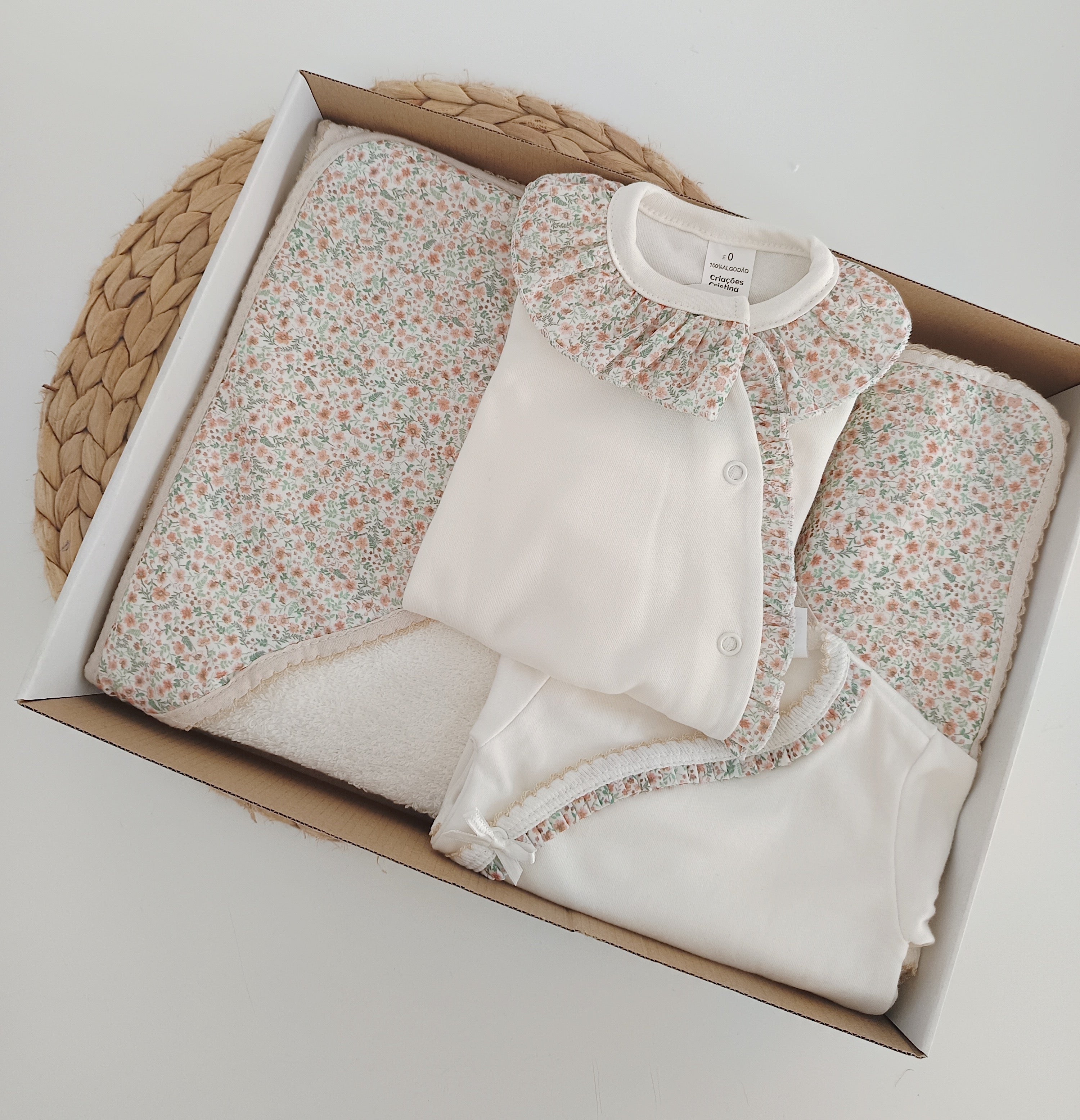 Conjunto de Bebé Flores Pérola