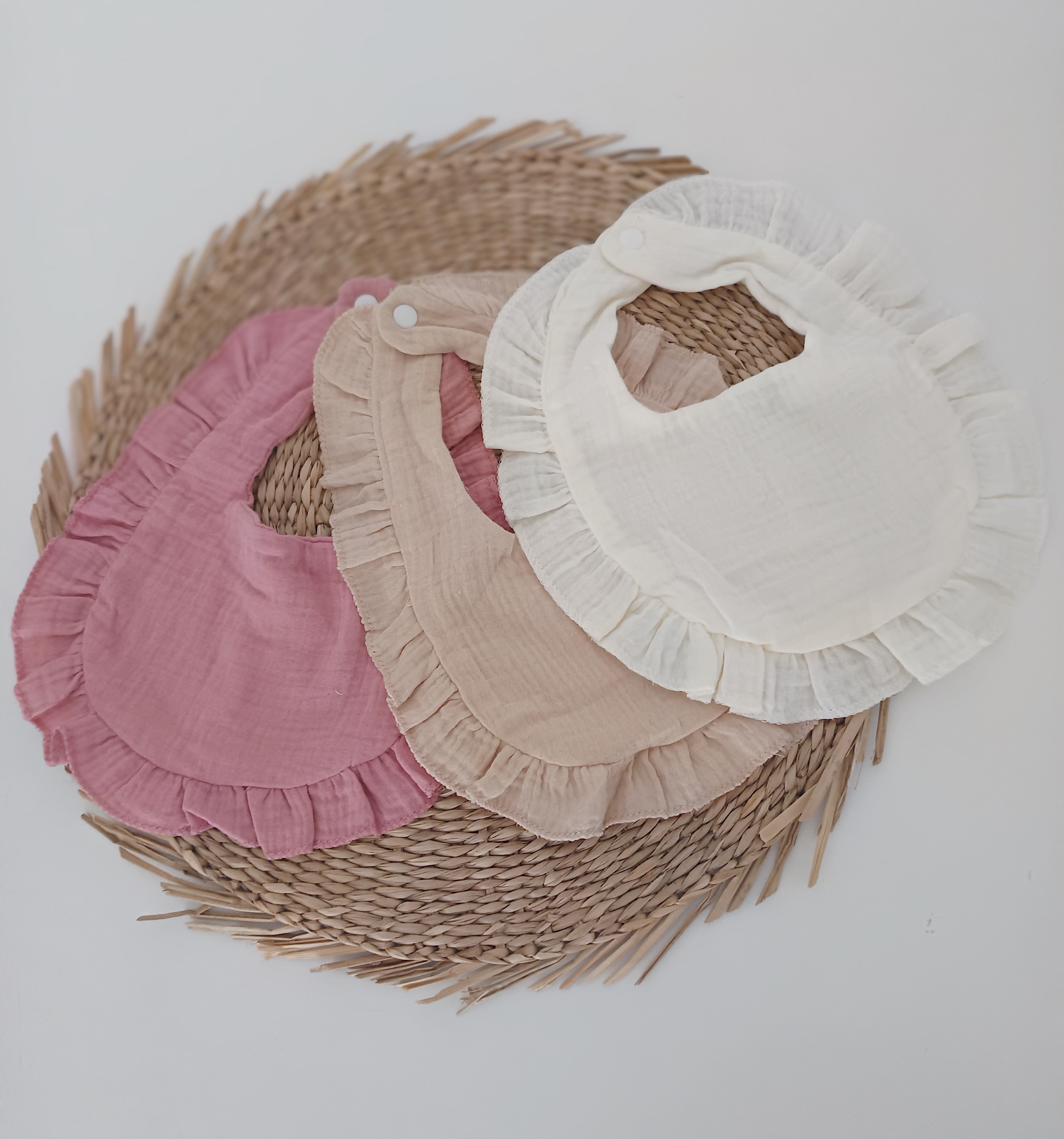 Babete em Musselina Liso