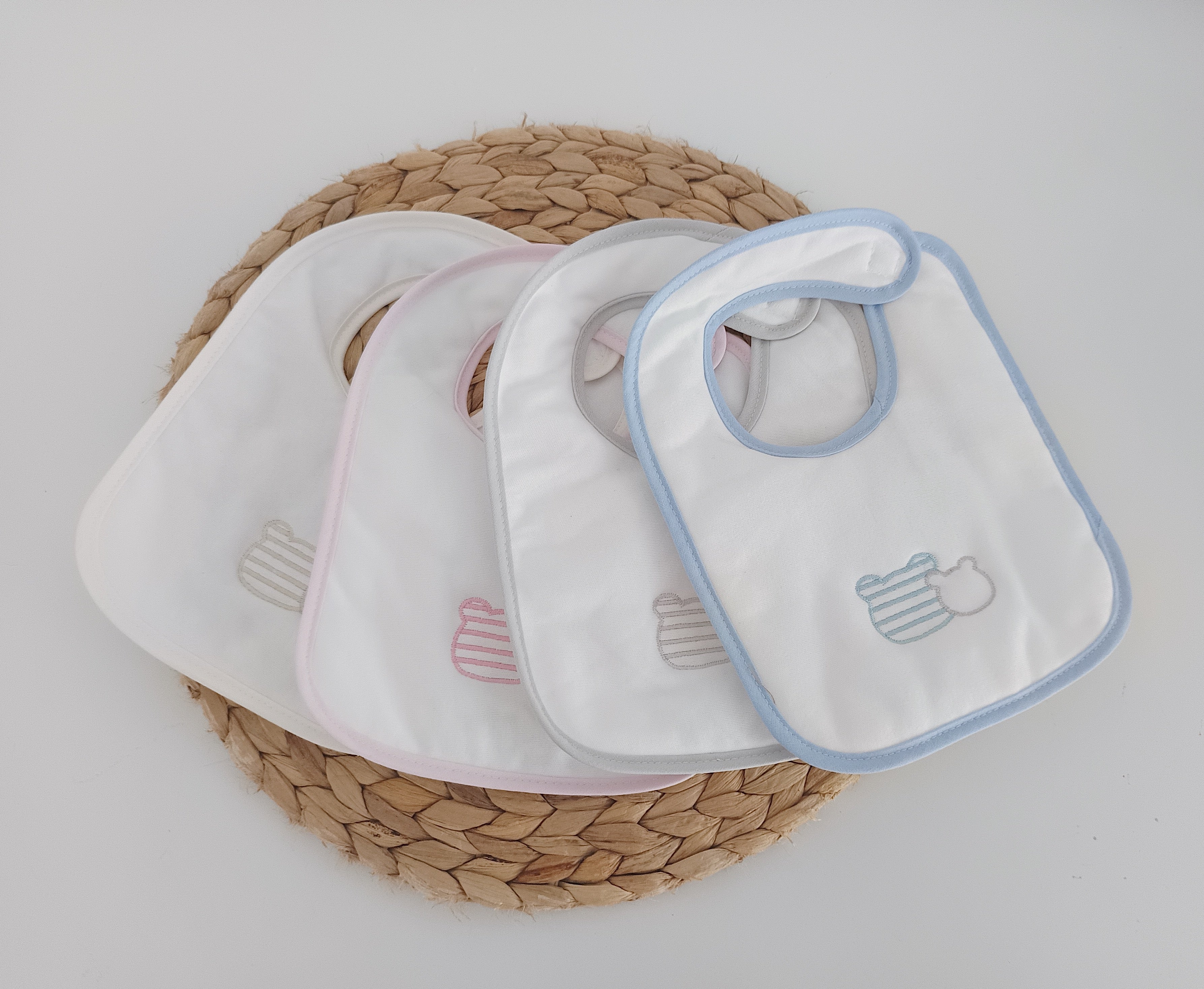 Babete de bebé Dois Ursos