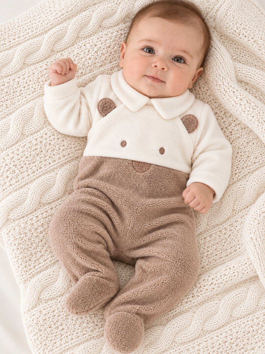 FitFiu Babies® | Babygrow Urso Peitilho Pérola