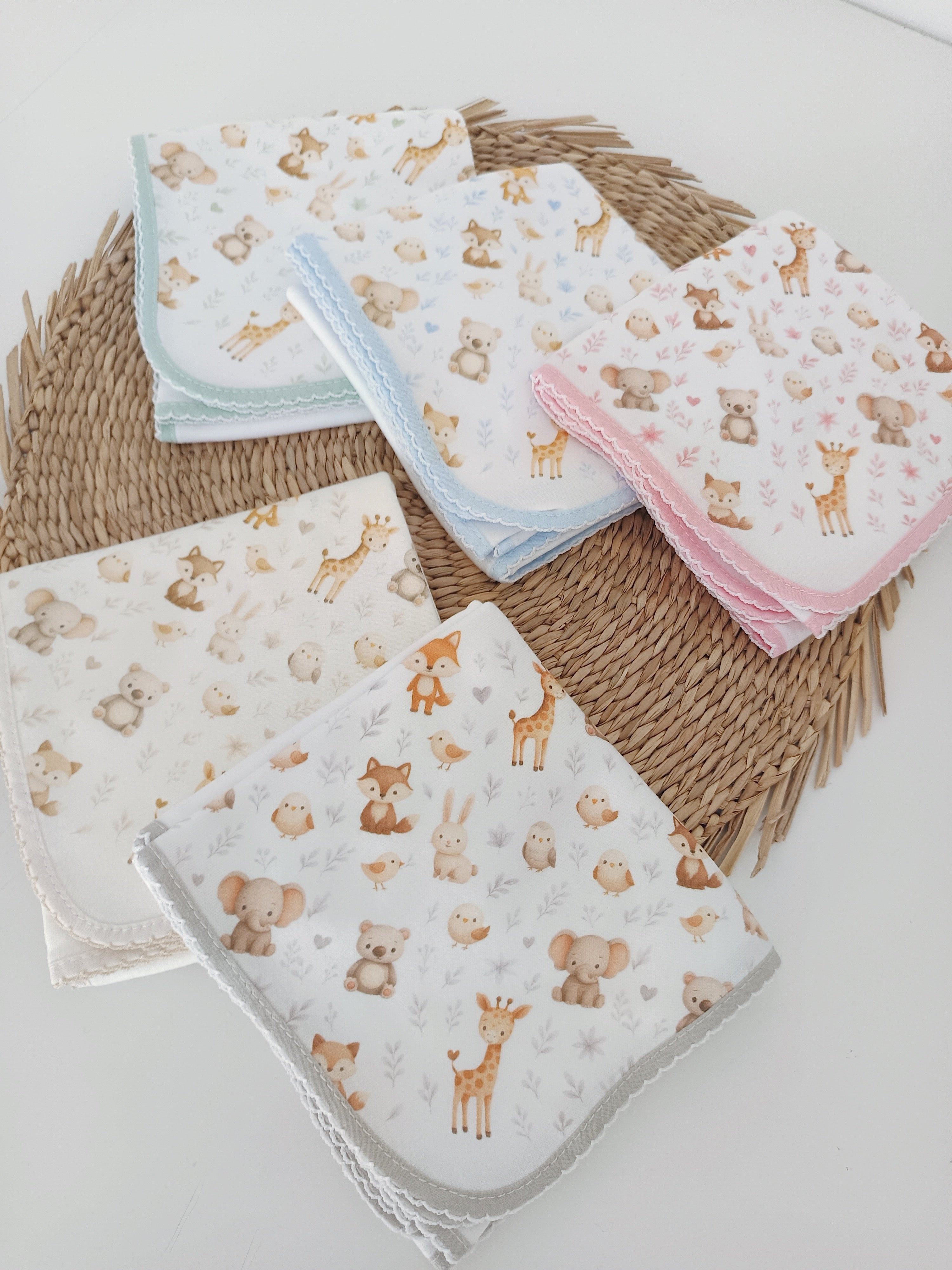 Fralda Algodão Animais da Selva