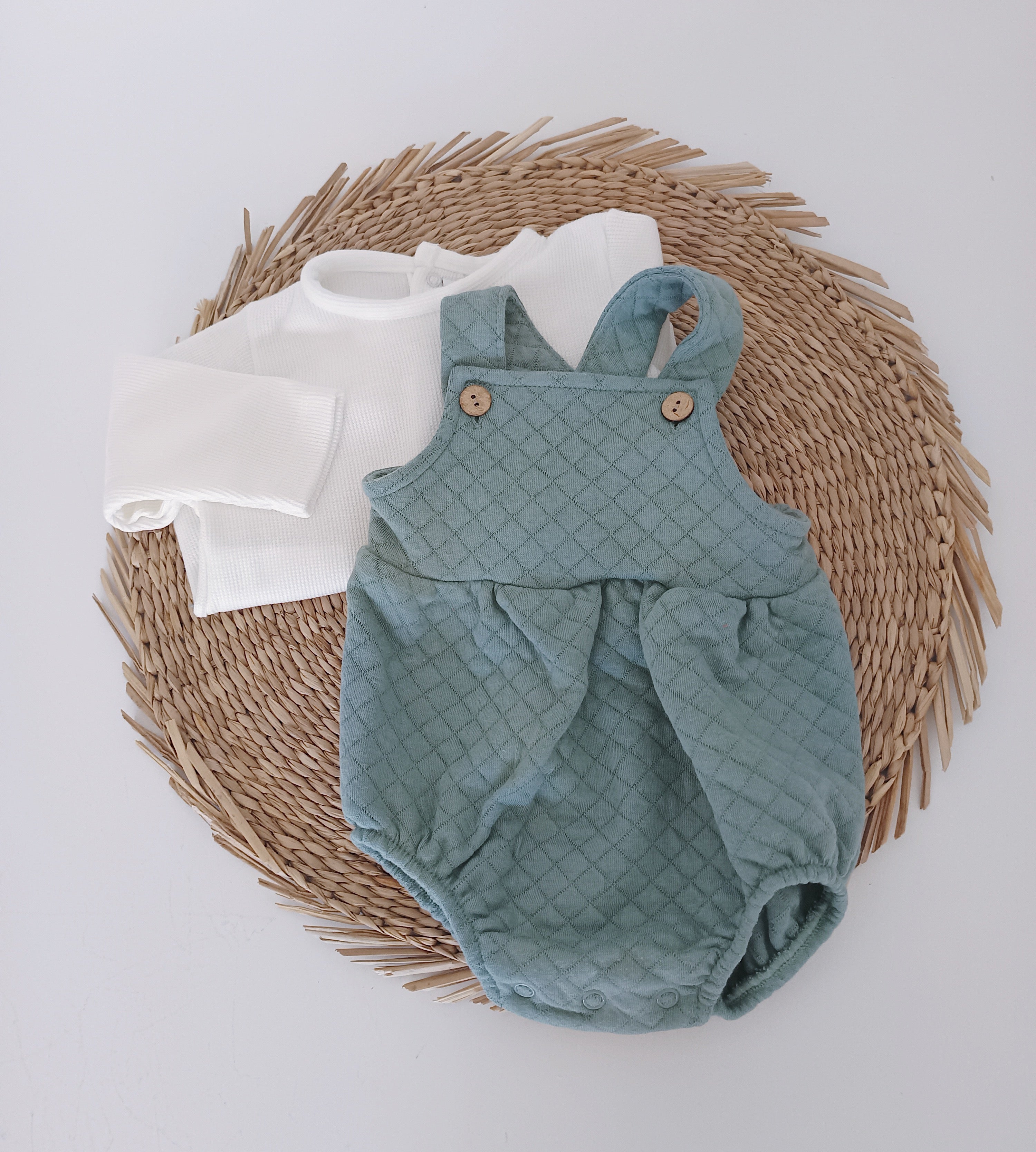 Fofo com camisola Losangos Verde