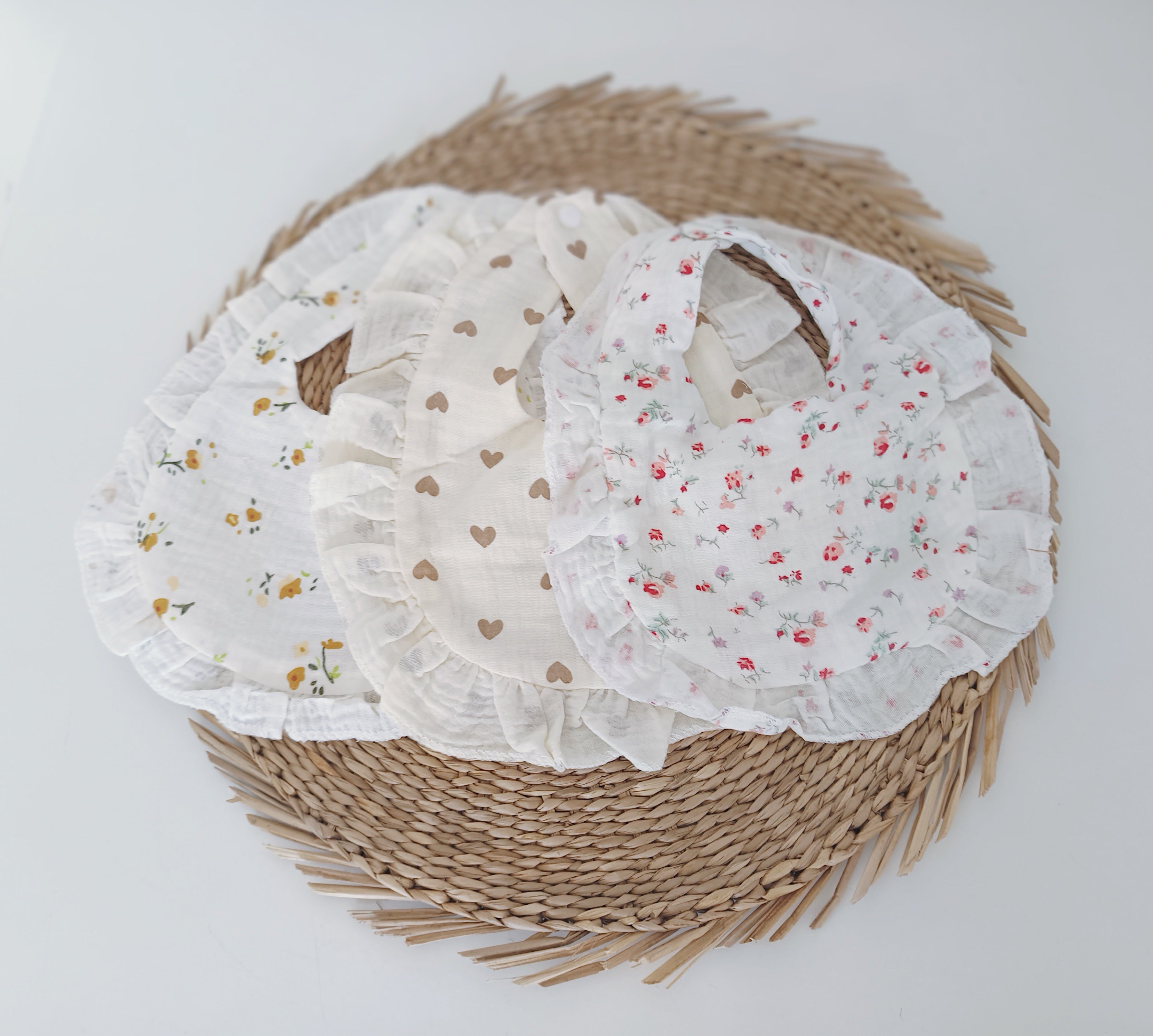 Babete em Musselina Estampado