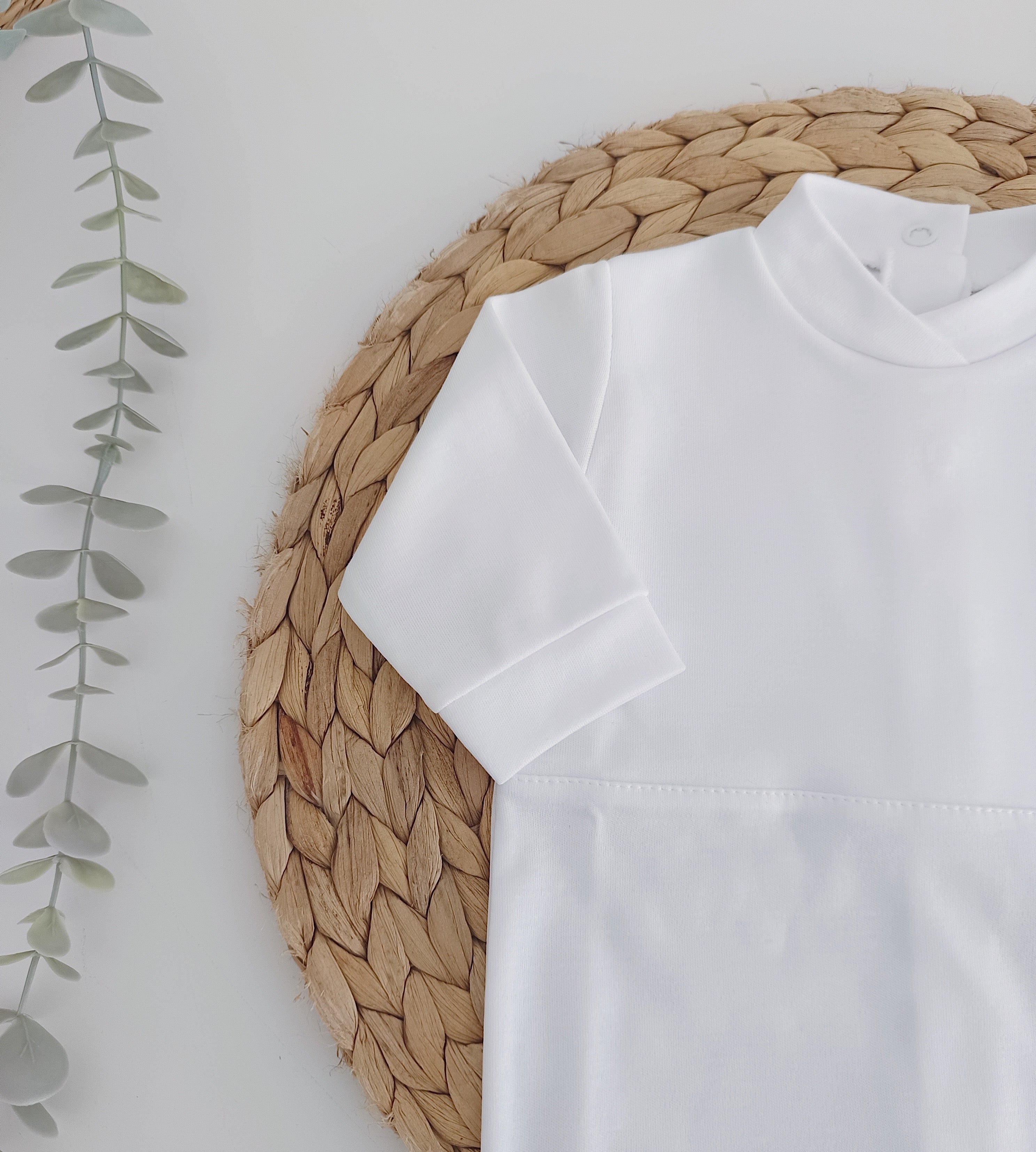 FitFiu Babies® | Babygrow Basic Peitilho Branco