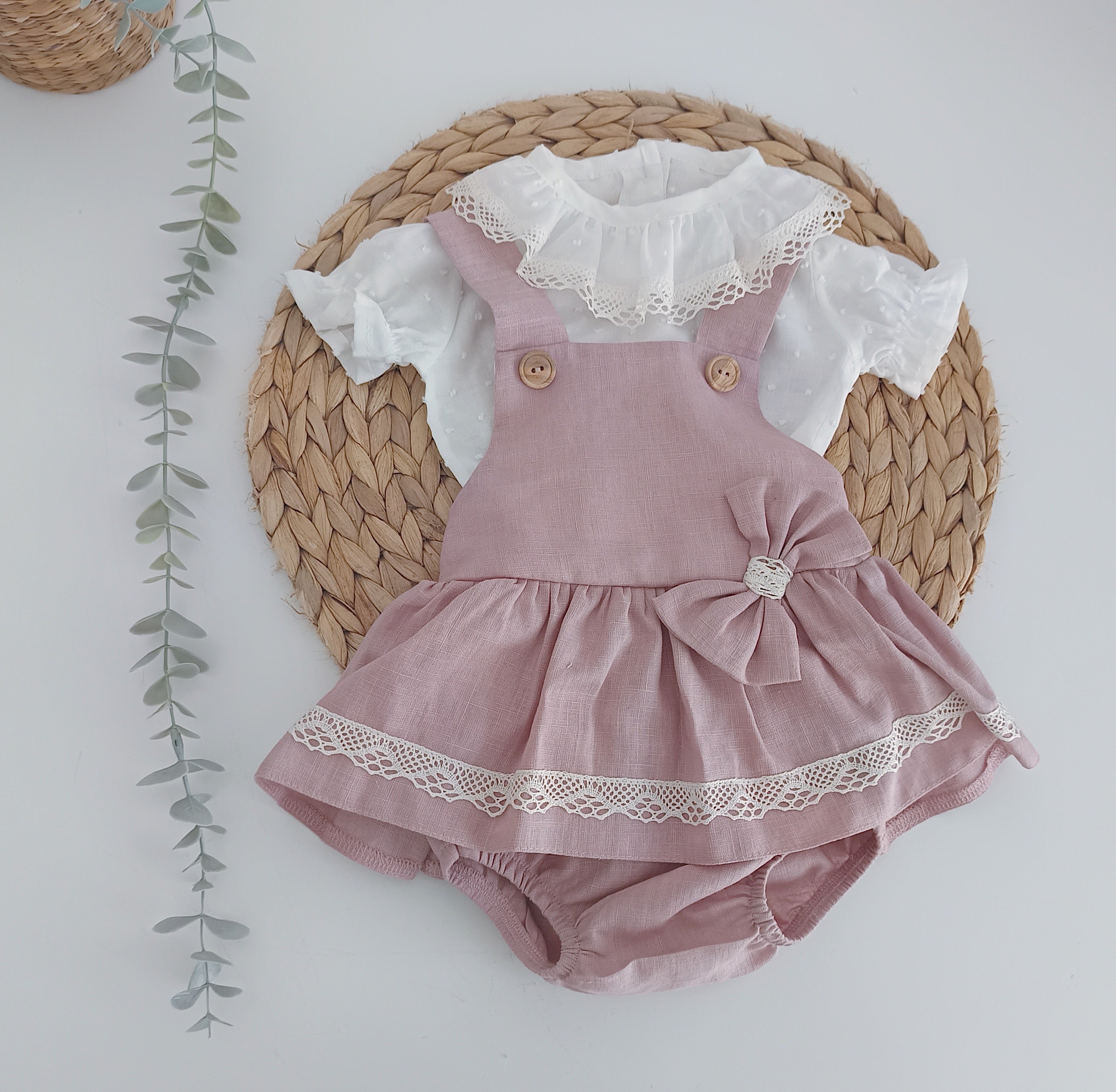 Fofo com Blusa Laço Rosa Velho