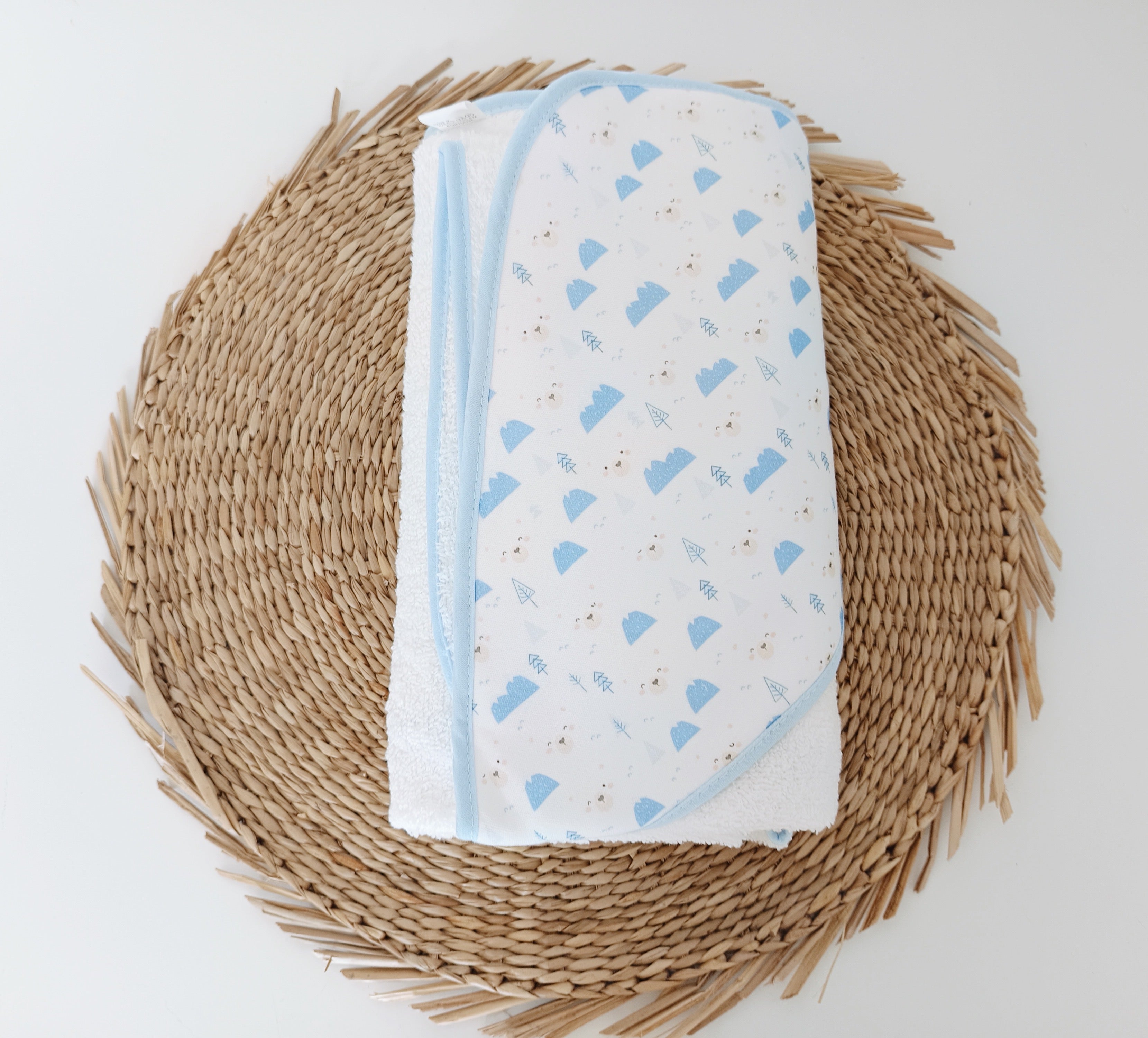 Toalha de banho Ursinhos Azul