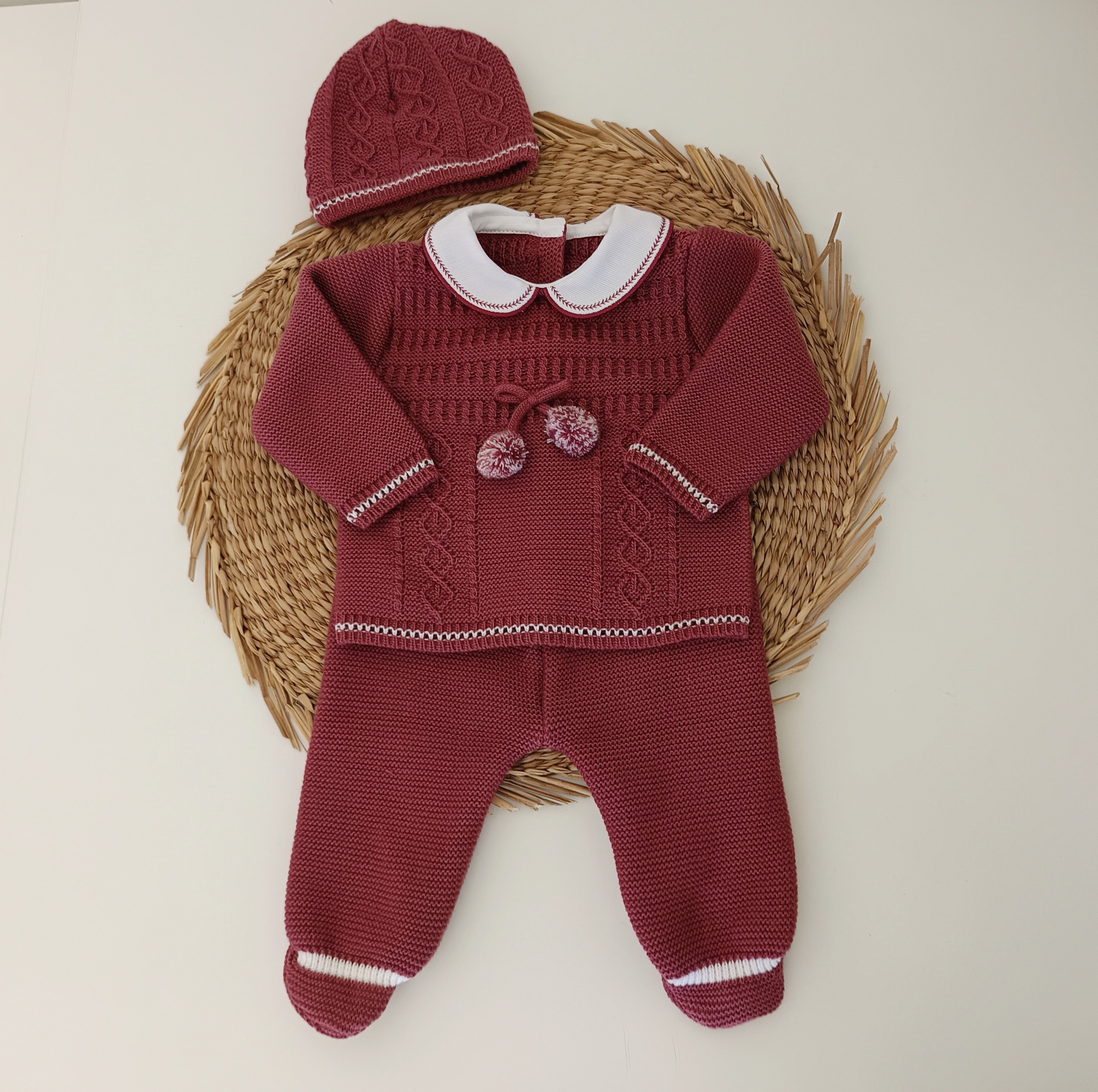 conjunto malha bebé