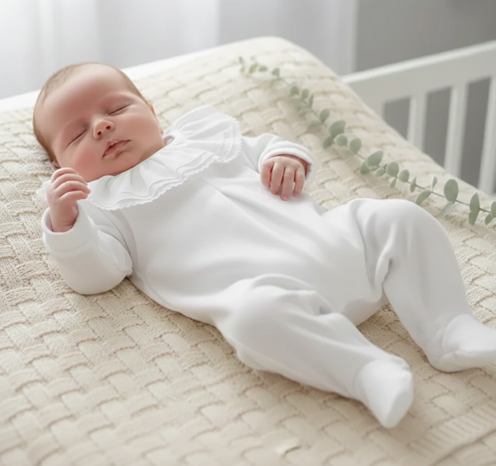 FitFiu Babies® | Babygrow Basic Gola Branco