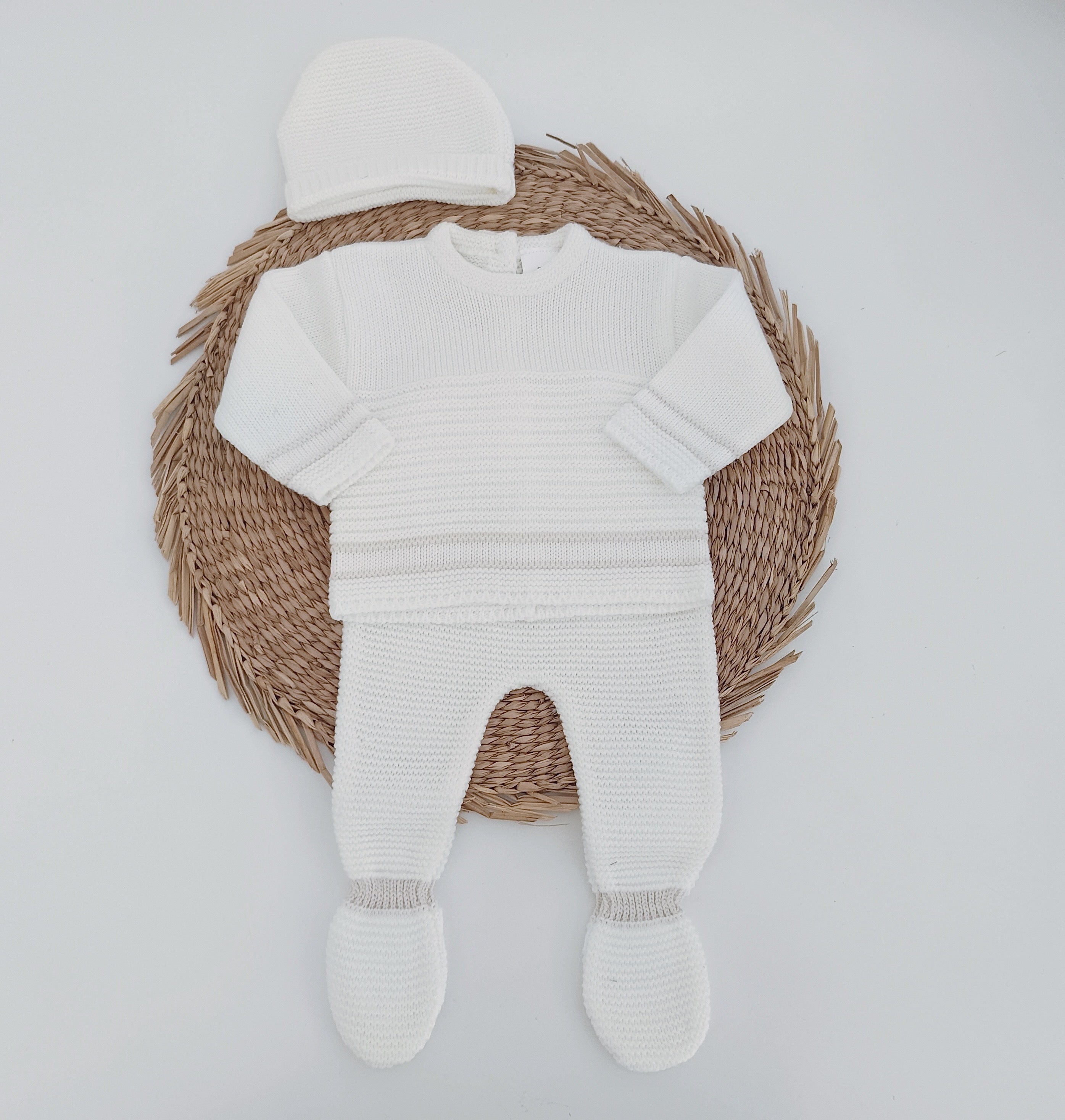 Conjunto de Malha Listas Pérola