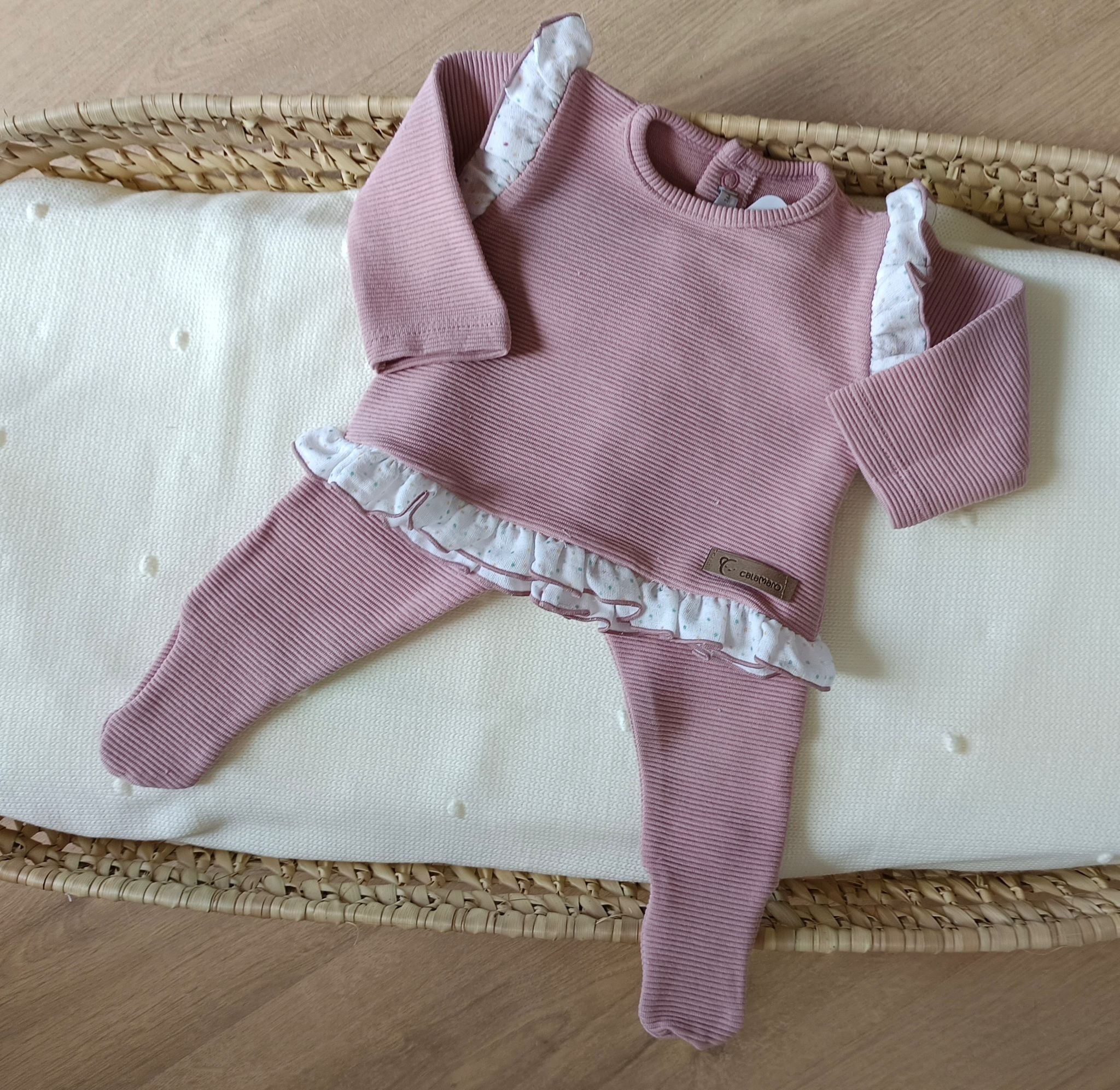 Fato Duas Peças Rosa Velho