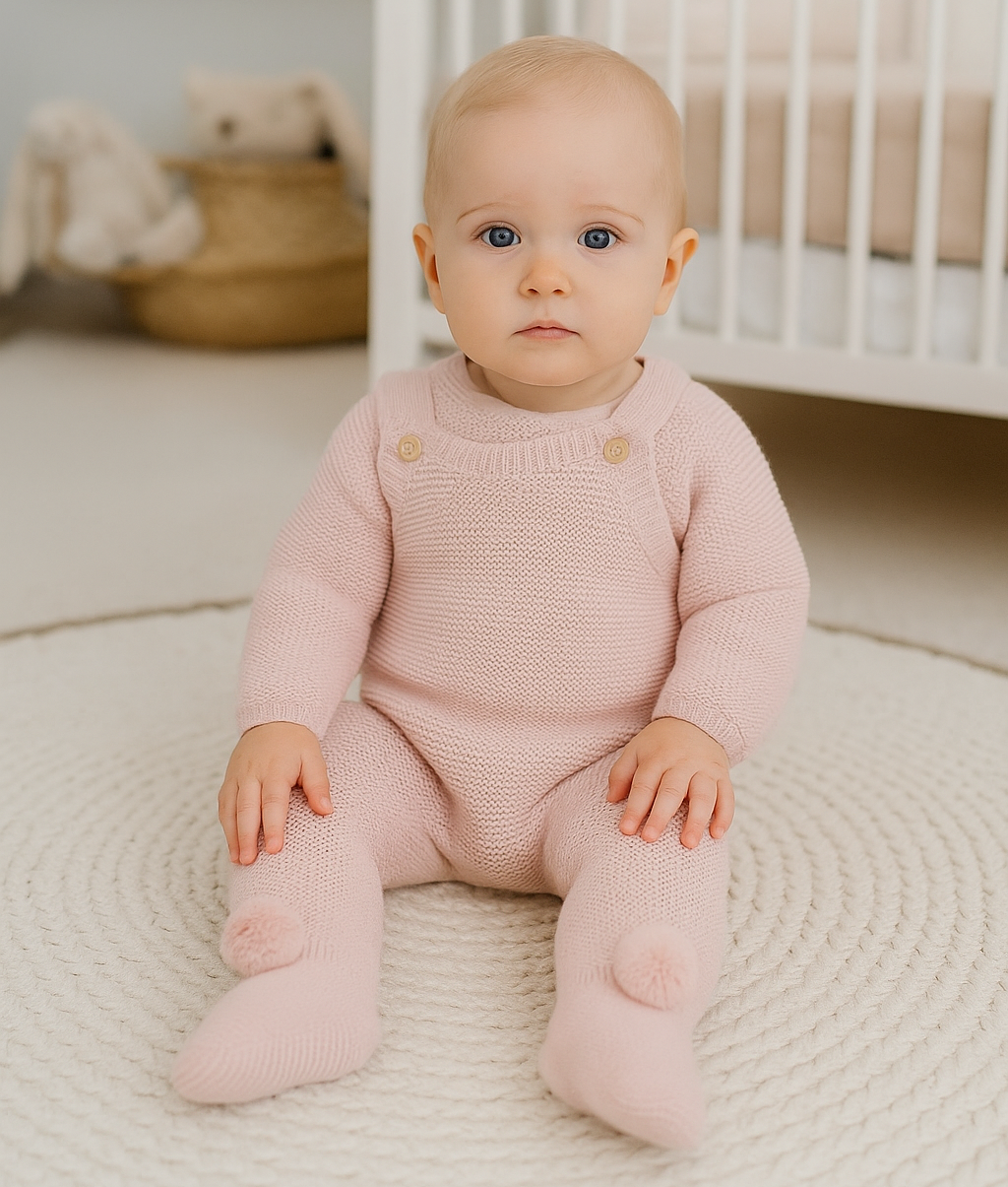fato malha bebé menina