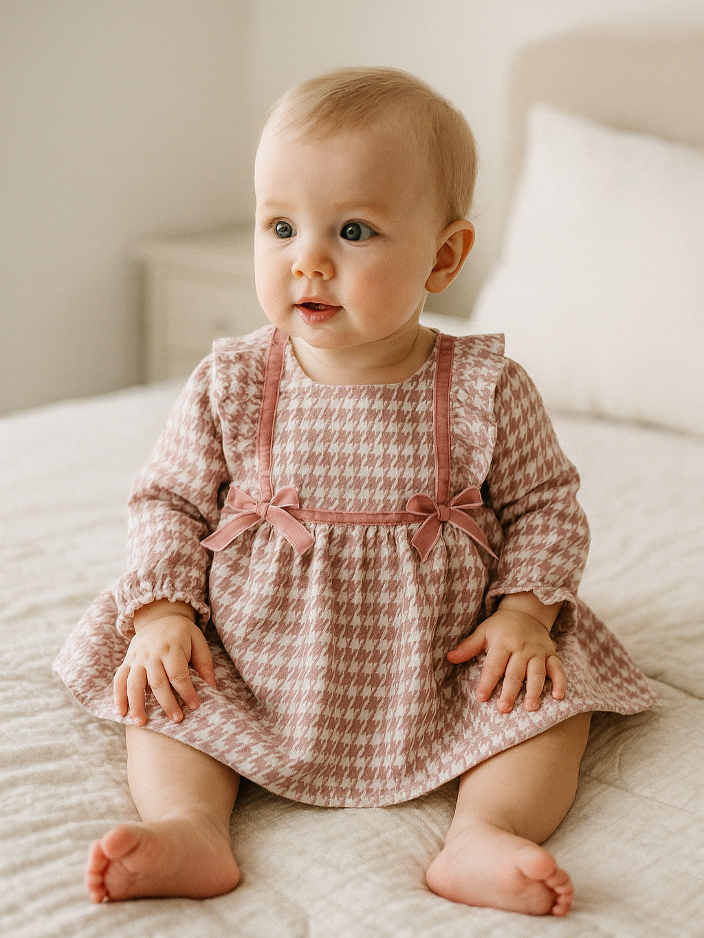 vestido bebé inverno