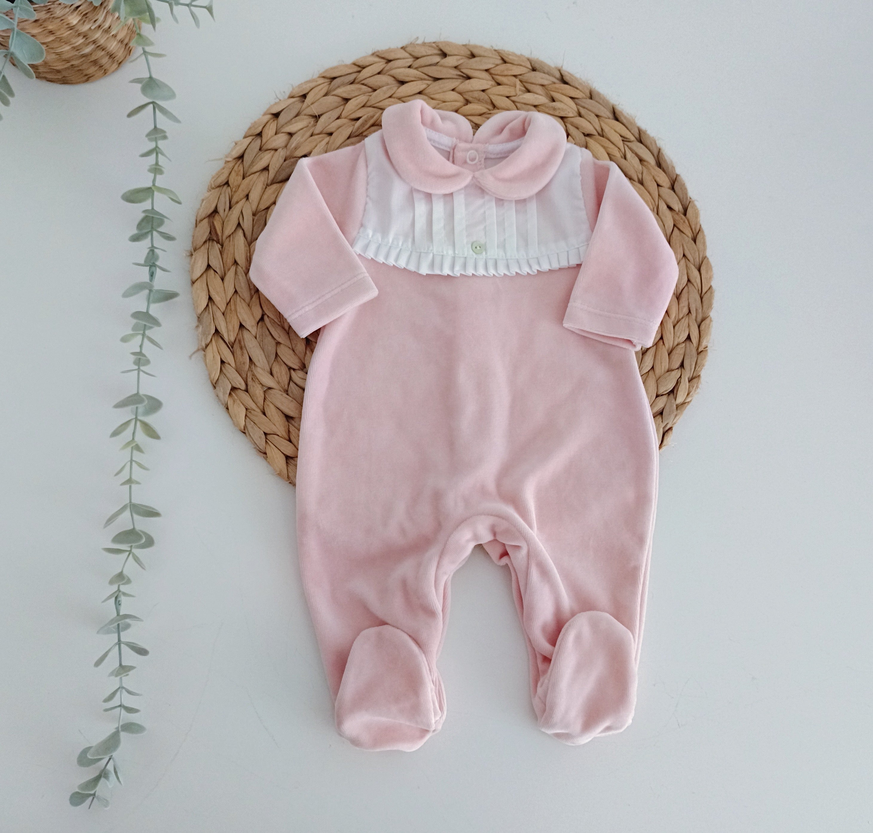 babygrow bebé rosa velho