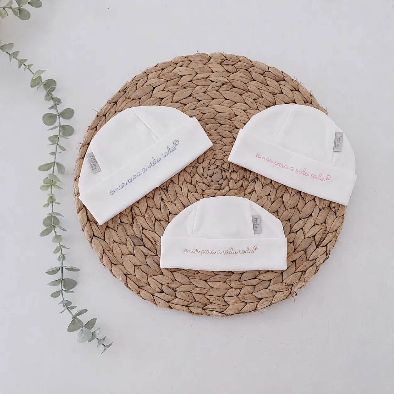Gorro para Bebé Amor Para a Vida Toda
